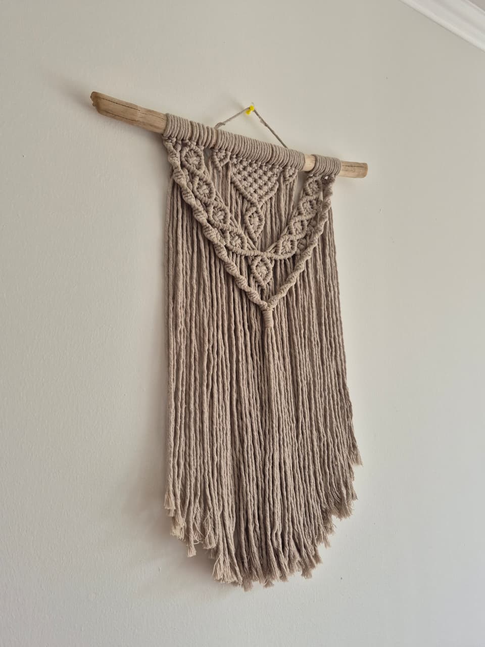 Telar macramé mediano plomo