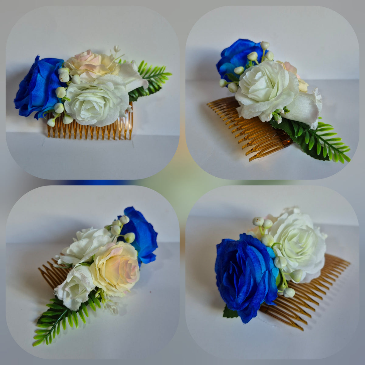 Tocado de flores para el cabello 24