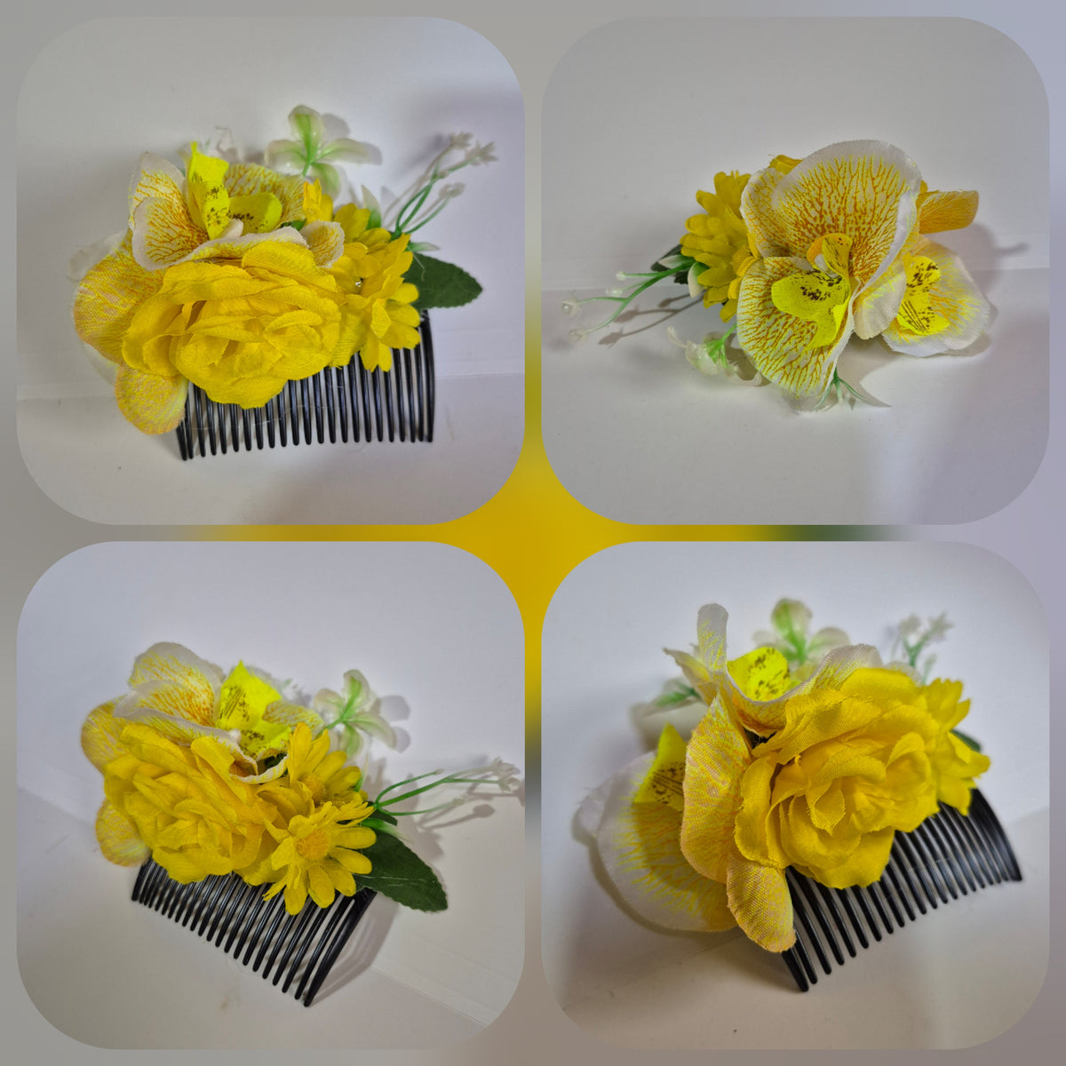 Tocado de flores para el cabello #14
