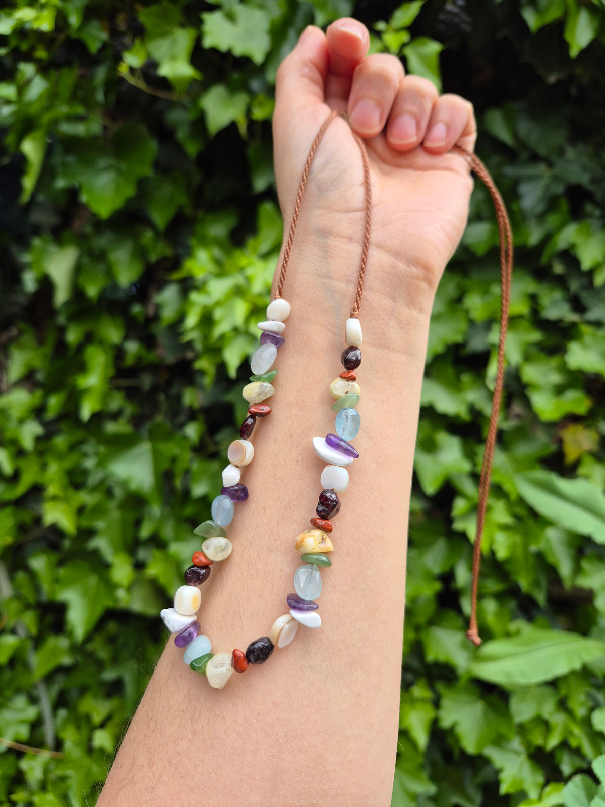 Collar de piedras 7 chakras
