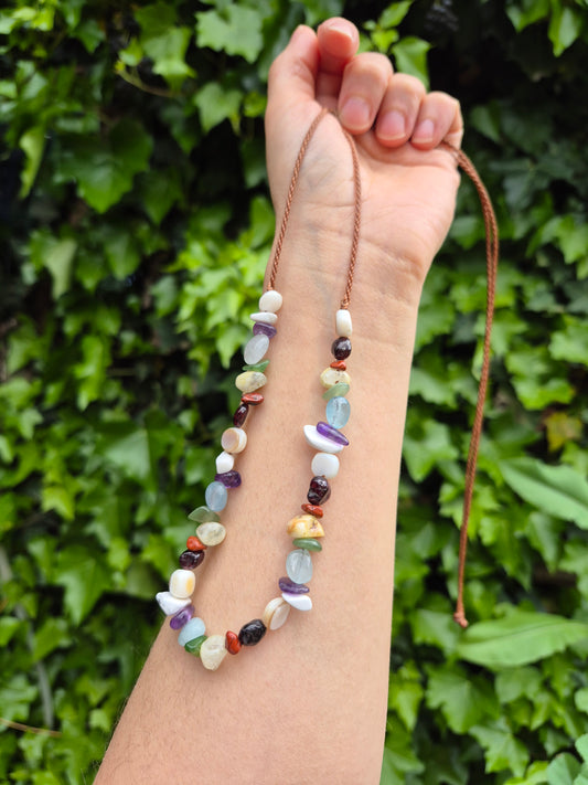 Collar de piedras 7 chakras