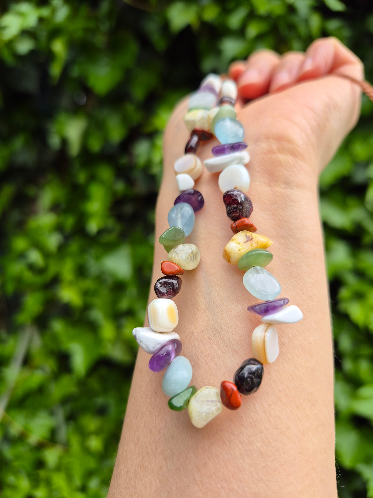 Collar de piedras 7 chakras