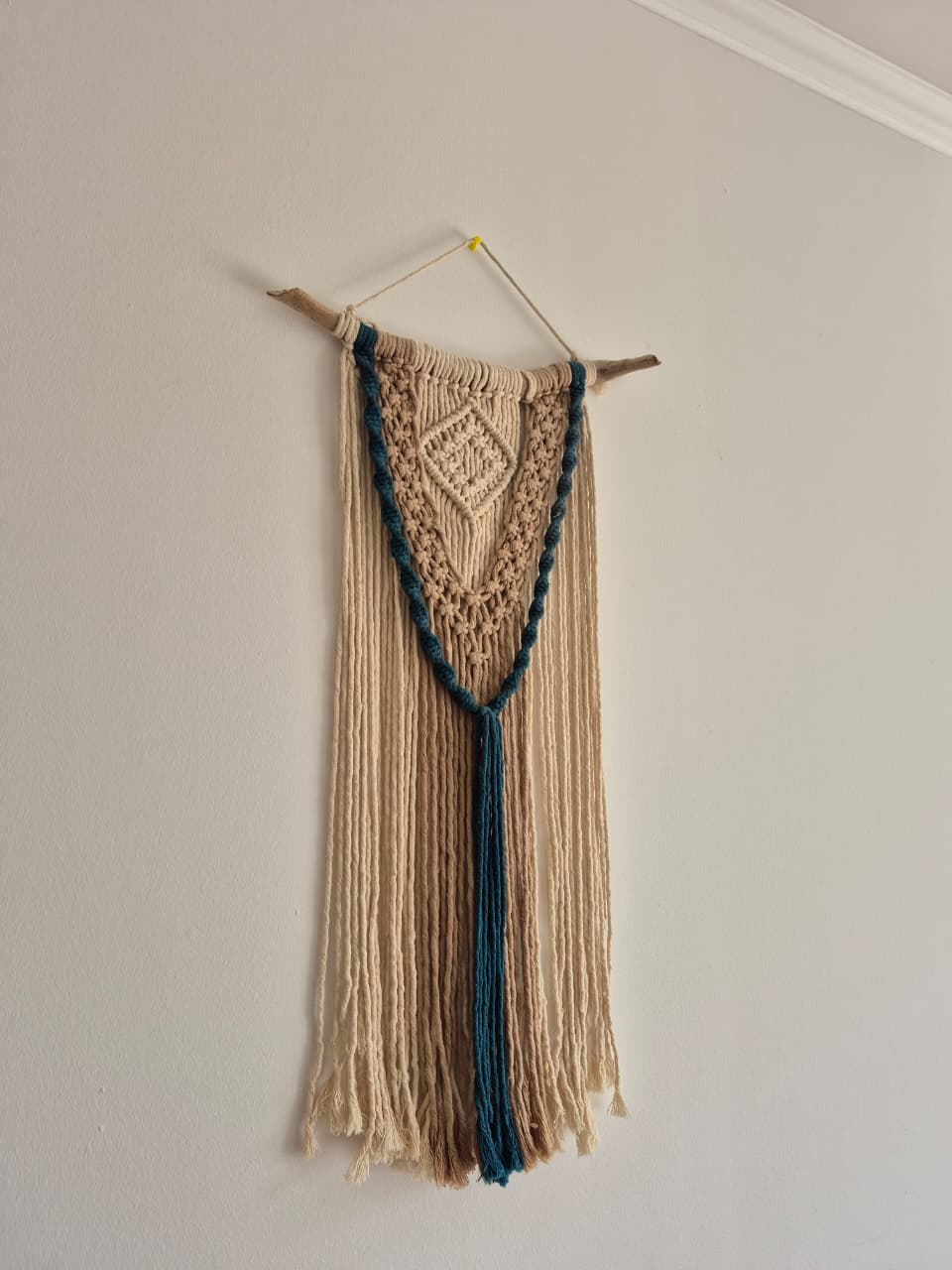 Telar macramé mediano claro