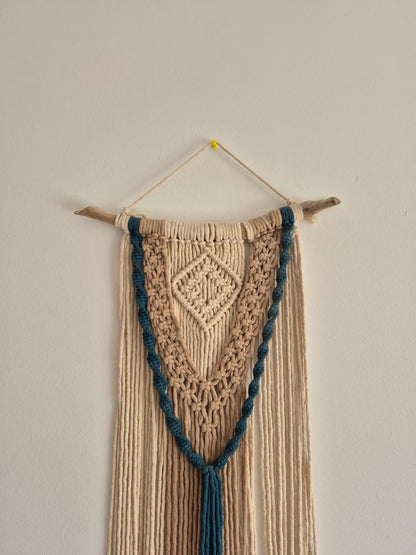 Telar macramé mediano claro