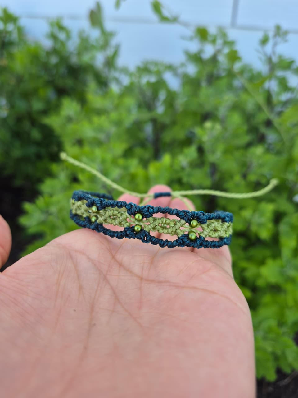 Pulsera de macramé diseño Gaspi