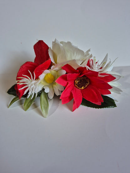Tocado de flores para el cabello #8