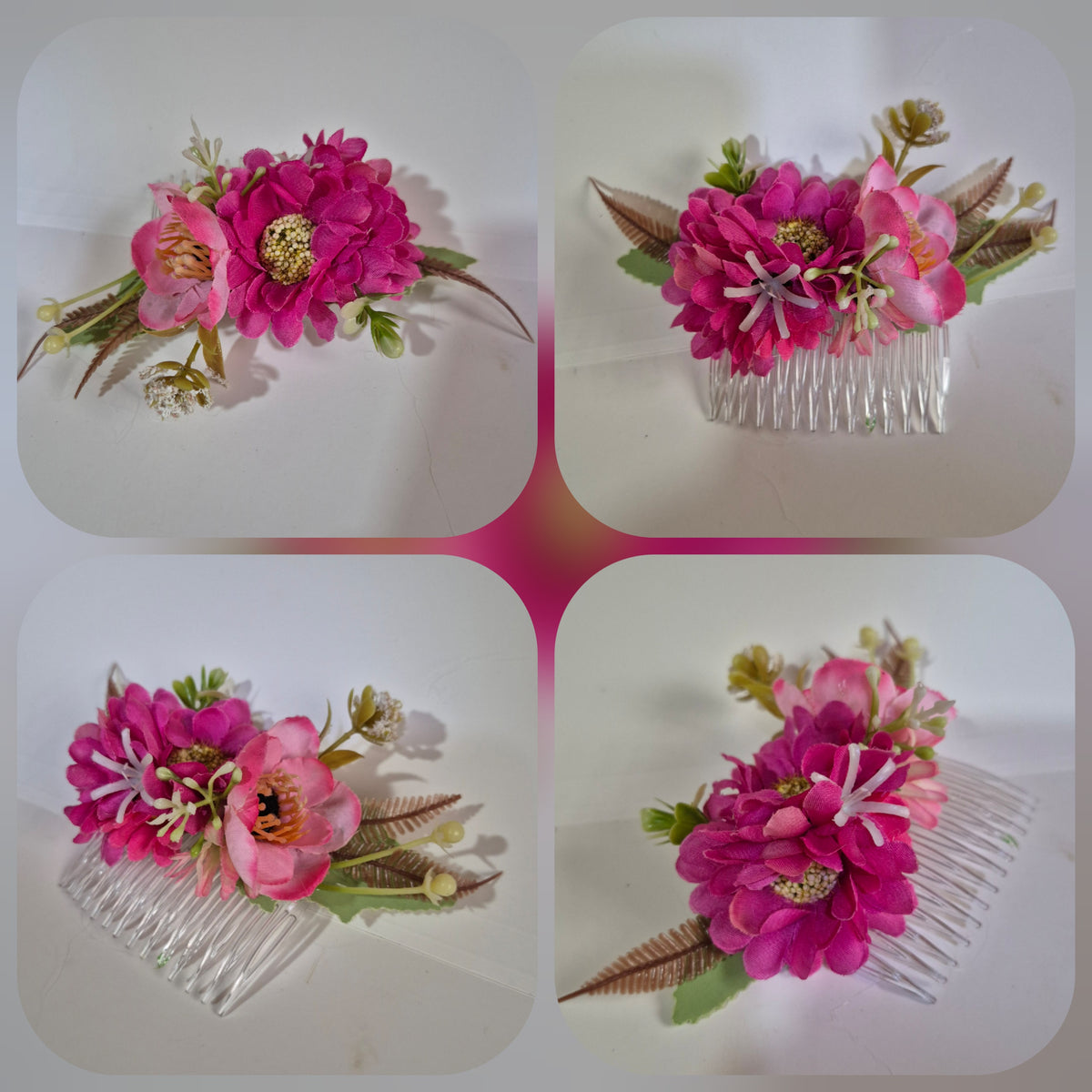 Tocado de flores para el cabello #15