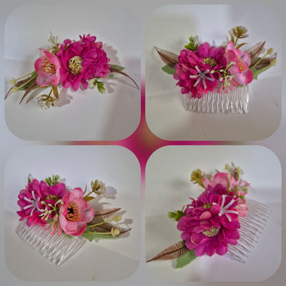 Tocado de flores para el cabello #15