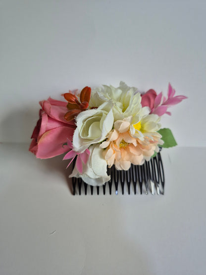 Tocado de flores para el cabello #4