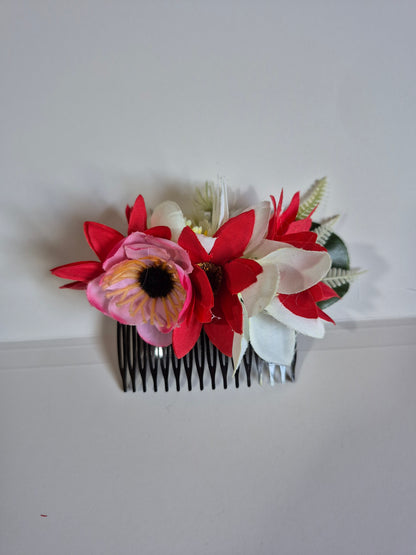 Tocado de flores para el cabello #9