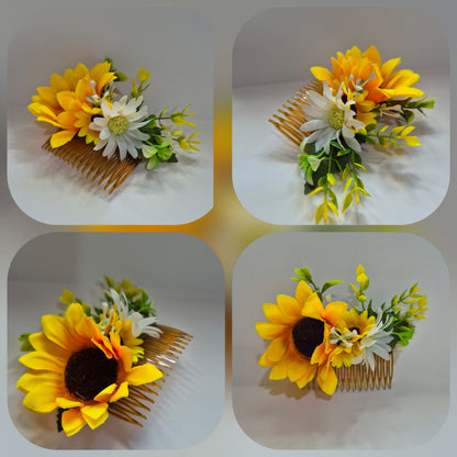 Tocado de flores para el cabello #31
