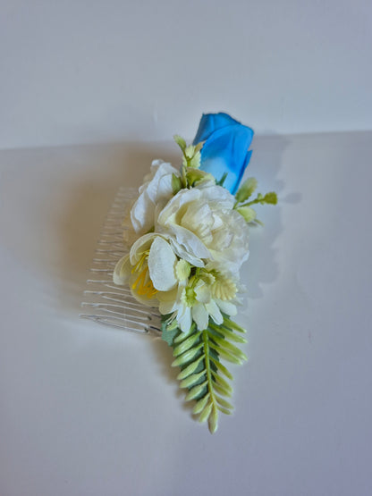 Tocado de flores para el cabello #1