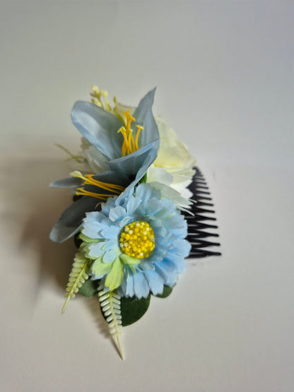 Tocado de flores para el cabello #5