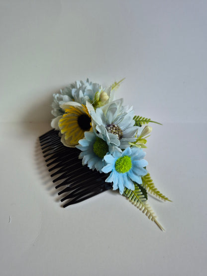 Tocado de flores para el cabello #3