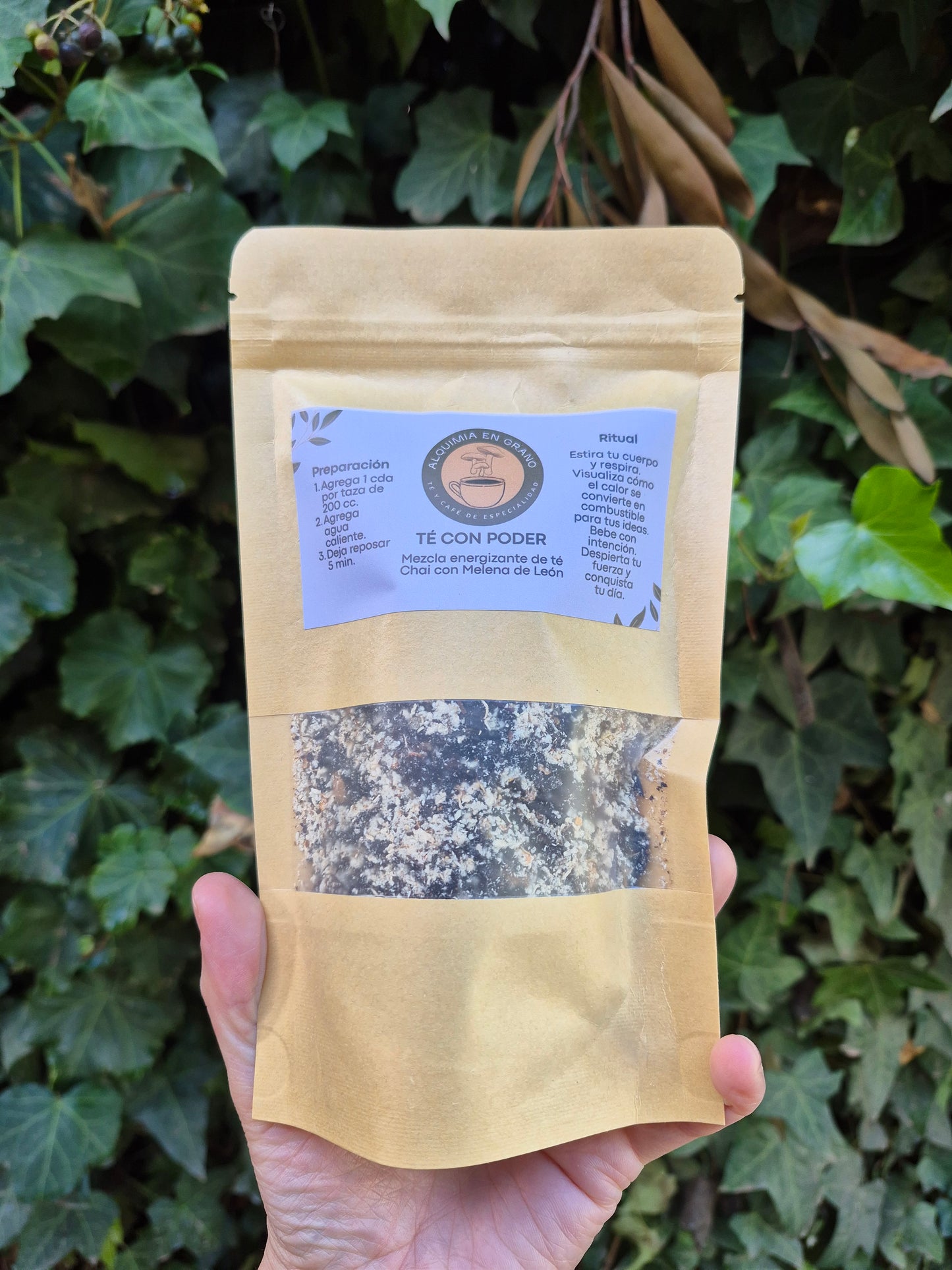 Té Chai con Melena de León