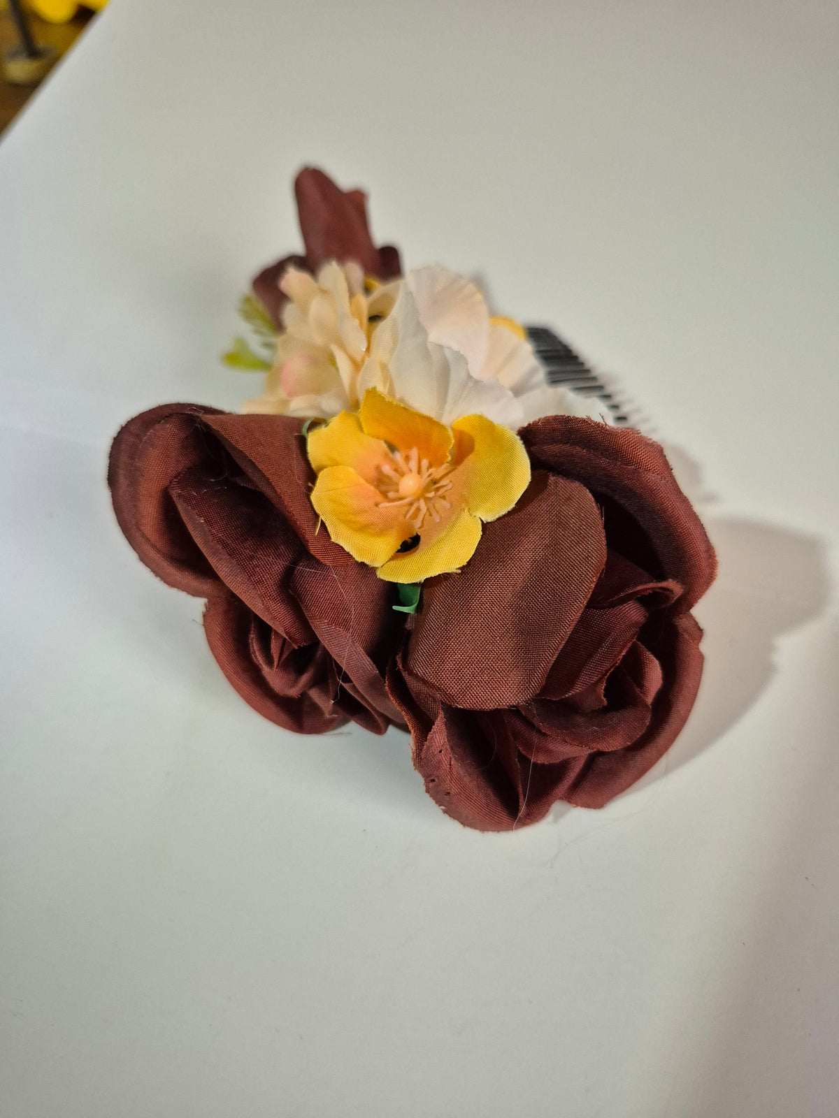 Tocado de flores para el cabello #12