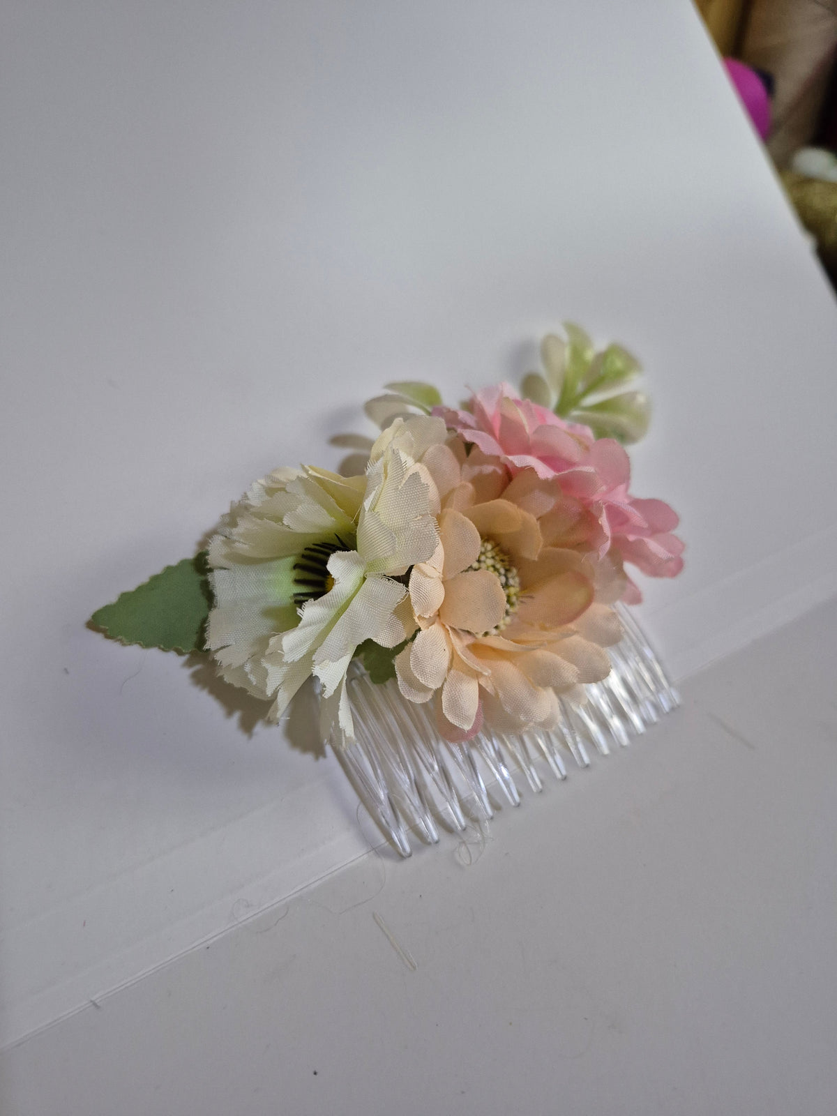 Tocado de flores para el cabello #17