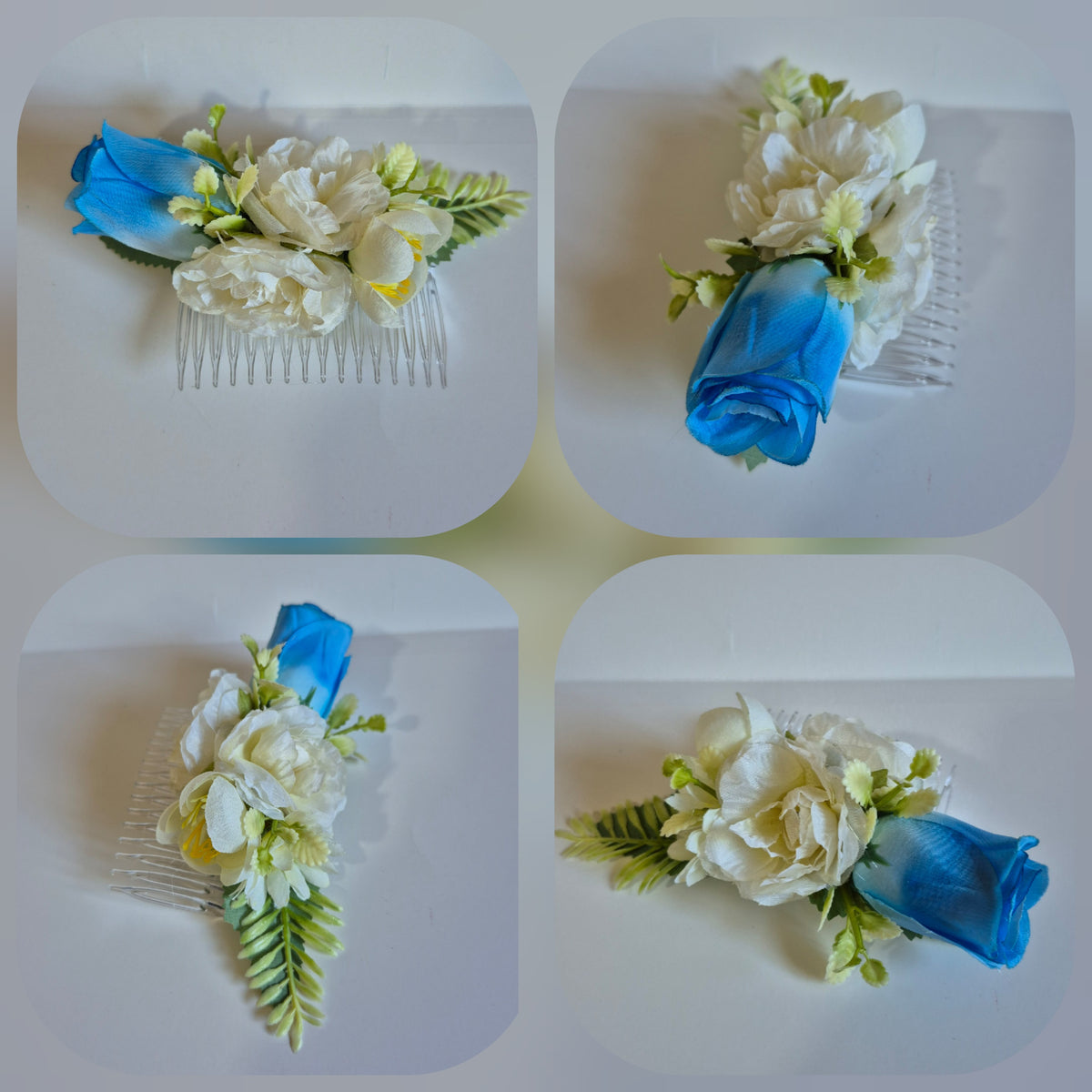 Tocado de flores para el cabello #1