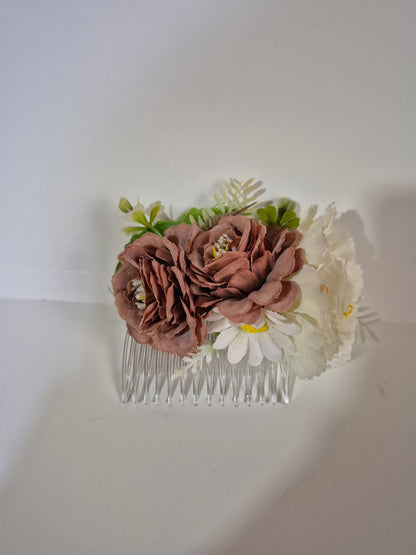 Tocado de flores para el cabello #11