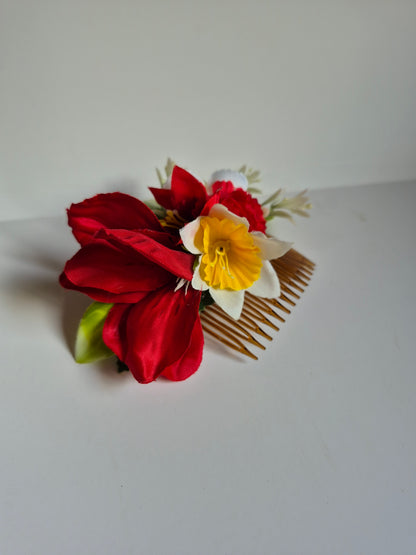 Tocado de flores para el cabello #34