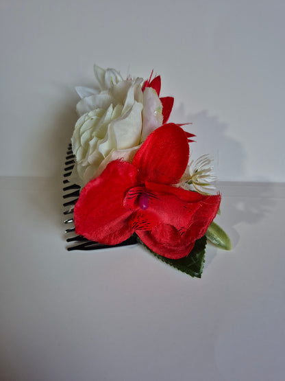 Tocado de flores para el cabello #8