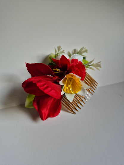 Tocado de flores para el cabello #34