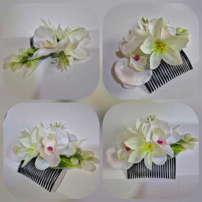 Tocado de flores para el cabello #16