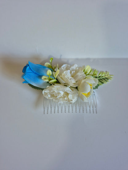 Tocado de flores para el cabello #1