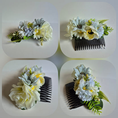 Tocado de flores para el cabello #6