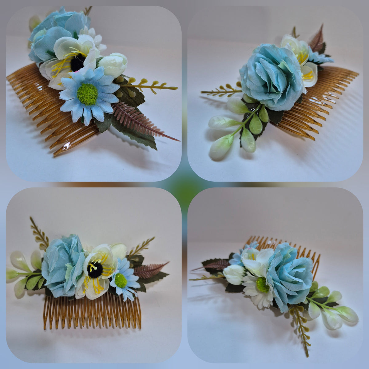 Tocado de flores para el cabello #30