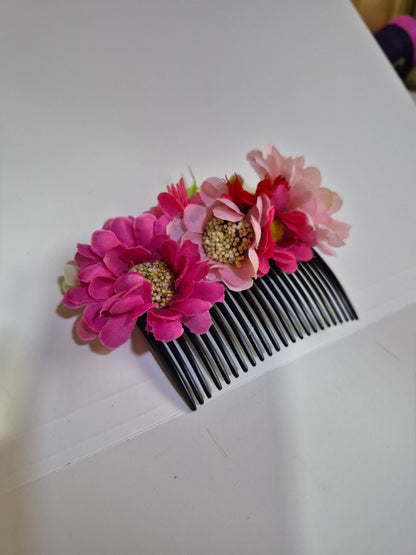 Tocado de flores para el cabello #18