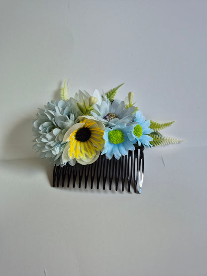 Tocado de flores para el cabello #3