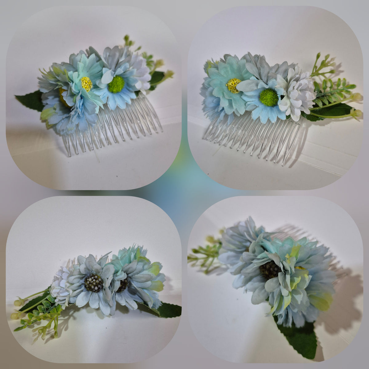 Tocado de flores para el cabello #23