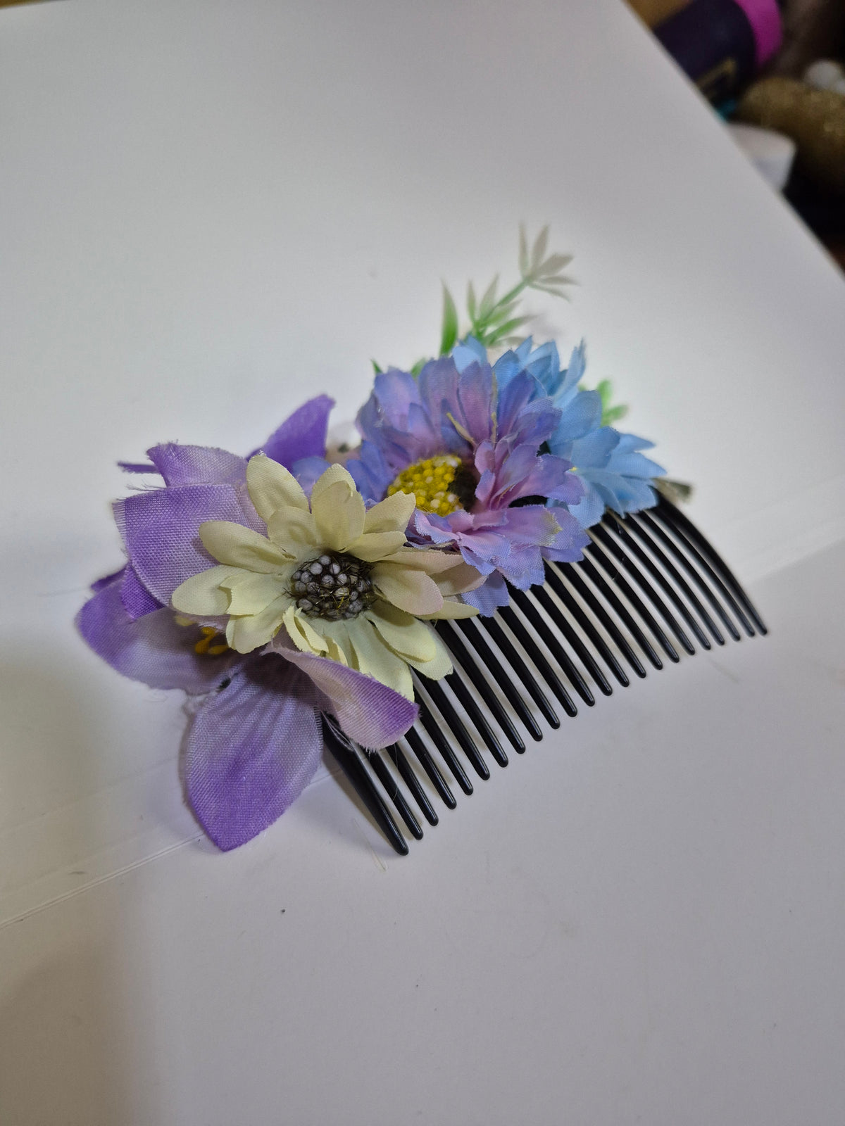 Tocado de flores para el cabello #19