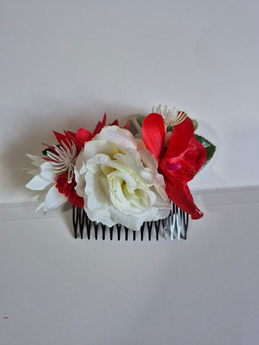 Tocado de flores para el cabello #8